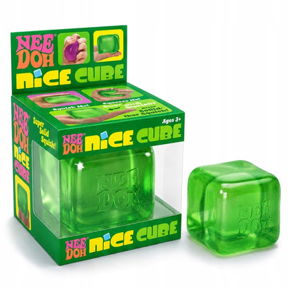 NeeDoh Nice Cube | Viralowe Gniotki Kostki Lodu Antystresowe
