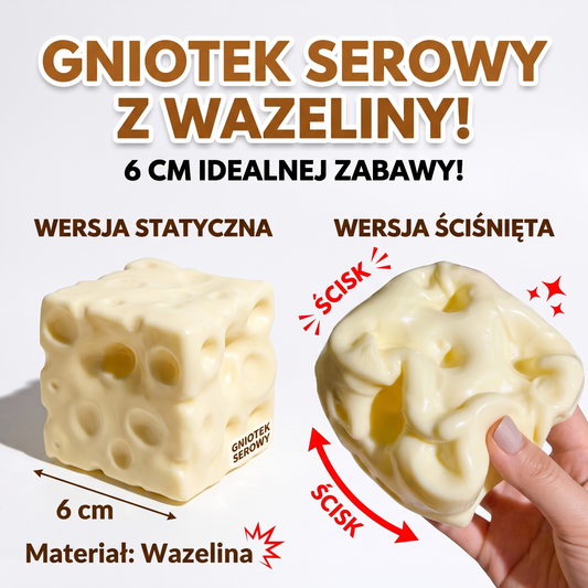 Viralowy Gniotek Ser z Wazliny