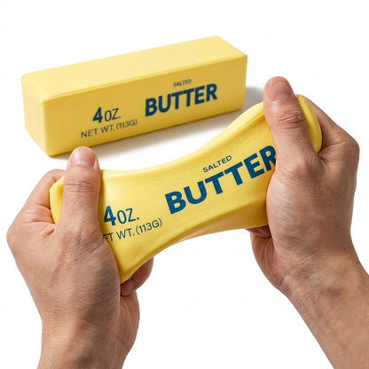 Viralowy Gniotek Kostka Masła (Squishy Butter)