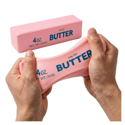 Viralowy Gniotek Kostka Masła (Squishy Butter)